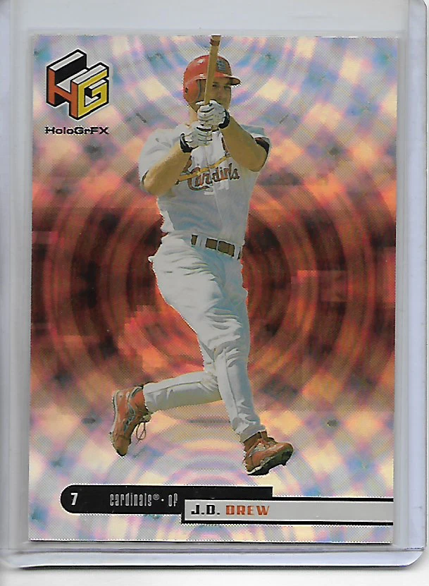 1999 Upper Deck HoloGrFX J.D. Drew Card - Image 1 of 1