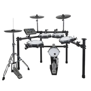 New Sonic Drive Deluxe 5 Piece Digital Electronic Drum Kit with Mesh Drum Heads - Picture 1 of 10