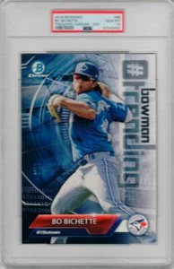 Bo Bichette Blue Jays 2018 Bowman Trending Chrome Rookie Card 5x7 PSA 10 /49 - Picture 1 of 1