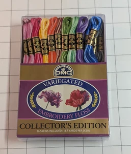 DMC VARIEGATED Embroidery Floss 36 Pack Collectors Edition New 18 Variations - Picture 1 of 2