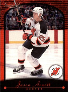 2000-01 Topps Premier Plus Devils Hockey Card #22 Jason Arnott