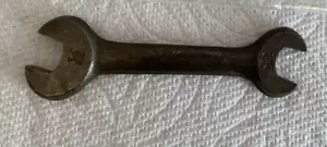 "Llave vintage W&B #723 doble extremo abierto 1/4"" 3/16" - Imagen 1 de 10