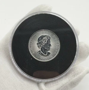2021 Silver Bullion Coin 2 oz $10 Creatures of the North The Werewolf 999 Fine - Picture 1 of 4