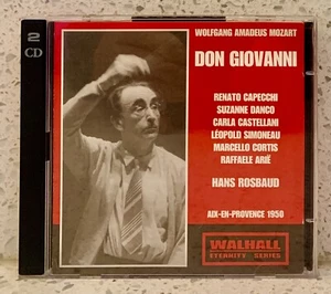 MOZART Don Giovanni [1950] 2 cds Walhall ROSBAUD • CAPECCHI • DANCO • CASTELLANI - Bild 1 von 4