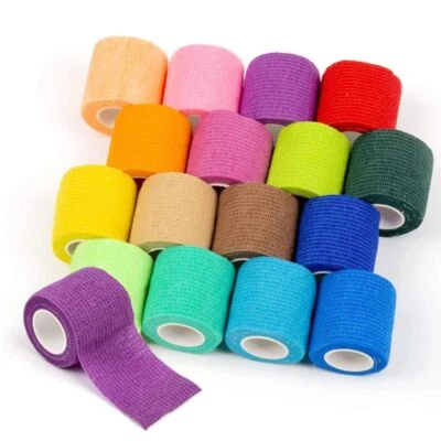 Grip Cover Wrap Self Adhesive Bandage Sport Wrap Tape Disposable Tattoo Bandage - image 1 of 4