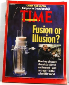 Time Magazine May 8 1989 No 19 Australia Chemists Fusion or Illusion - Bild 1 von 4