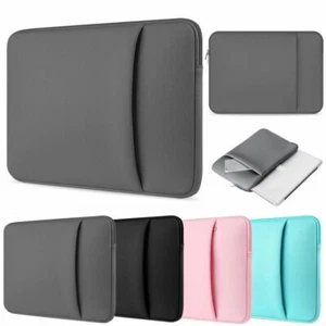 DOUBLE POCKET Case Bag Cover Fits Microsoft Surface 12.3" 12.4" & 13.5"Laptops - Picture 1 of 26