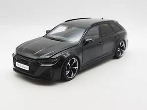 Modellino auto 1:18 Audi RS6 C8 Avant Black Kilo Works pressofuso edizione limitata - Foto 1 di 11