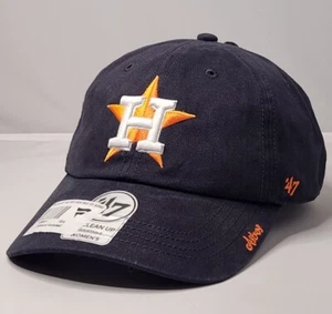 Women's Houston Astros '47 Brand Miata Clean Up Adjustable Hat - Picture 1 of 5