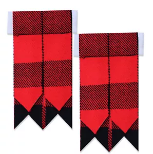 Flash da uomo scozzesi calzini in lana acrilica RobRay tartan di Unique - Foto 1 di 2