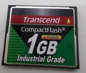 Transcend CF200I 1GB Industrial Grade CompactFlash TS1GCF200I - Picture 1 of 2