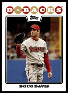 2008 Topps Doug Davis Arizona Diamondbacks #163 - Picture 1 of 2
