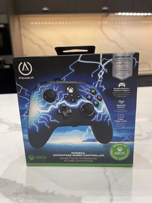 PowerA Advantage Wired Controller for Xbox Series X S - Arc Lightning, Gamepad,  - Image 1 of 3