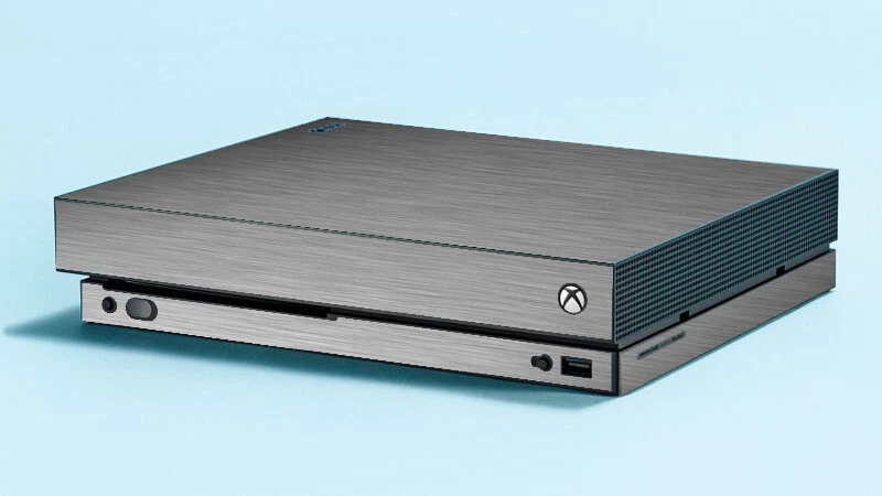 LidStyles 金属控制台控制器保护膜贴花微软 Xbox One X — 第 1/1 张图片