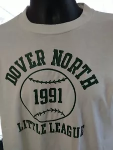 BASEBALL T-SHIRT (1991) DOVER NORTH LITTLE LEAGUE (LLWS) (L) Q - Picture 1 of 3