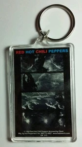 AS-IS RHCP RED HOT CHILI PEPPERS SKY CLOUDS B&W PHOTOS  KEY CHAIN KEYCHAIN - Picture 1 of 1