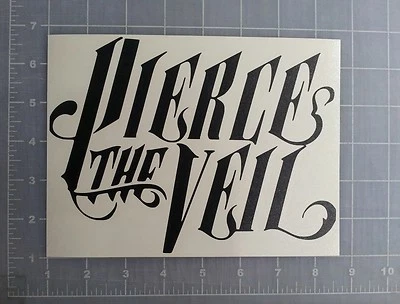 Pegatina de vinilo Pierce The Veil calcomanía parachoques coche portátil ventana pared Foto 1 de 3