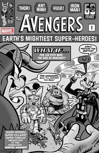 AMAZING SPIDER-MAN #41 1:100 Disney100 B&W Variant Marvel Comics Avengers #1 - Picture 1 of 1