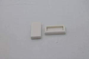 Lego 15x Platte Fliese 1x2 plate tile 3069b weiß white - Picture 1 of 1