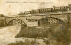 Carte CHARLEVAL Pont du Chemin de Fer Ligne de Serqueux Le Train