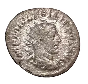 Roman Silver Antoninianus Philip I the Arab 244 - 249 AD AU Rome Mint Aequitas - Picture 1 of 8
