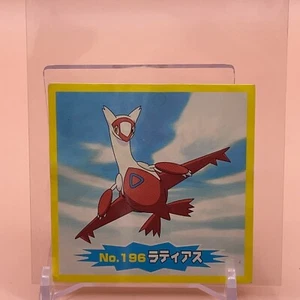 Latias TCG Pokemon TOP Seal Sticker Advance Gneration Japanese Nintendo F/S - Imagen 1 de 6