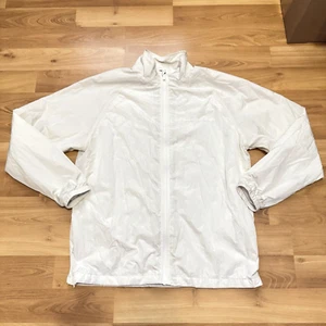 Alphalete Full Zip Track Jacket Size XL White - Picture 1 of 13