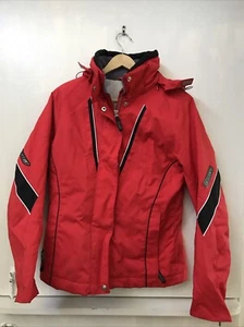 Descente Women's D310 Insulated Ski Jacket Size US 6 Red - Picture 1 of 5