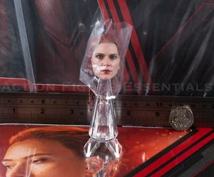 Hot Toys Testa di Vedova Nera Scultura 1/6 MMS603 KGB Assassino Figure Ricambi - Foto 1 di 15
