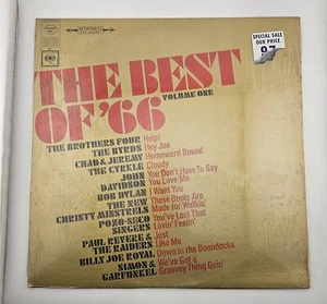 Sealed The Best Of '66 Volume One Vinyl Bob Dylan Paul Revere The Byrds NOS Lp - Picture 1 of 9