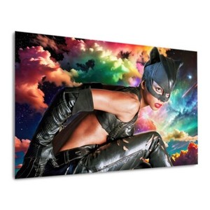 HALLE BERRY ( Catwoman ) Actress Model Diva #4/7 ACEO Art Print Card by RoStar