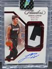 2022-23 Flawless Nikola Jovic Ruby Game Used Patch Auto Autograph RPA RC #9/15