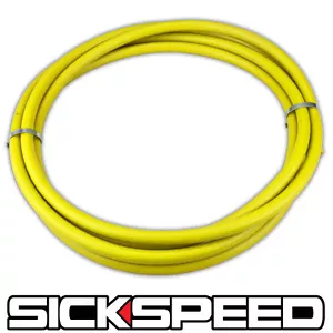 3 METERS YELLOW SILICONE HOSE FOR HIGH TEMP VACUUM ENGINE BAY DRESS UP 6MM AIR E - Picture 1 of 1
