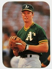 MARK MCGWIRE OAKLAND ATHLETICS Broder Type 1988 Classic SuperStars Series II #30