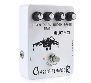 Joyo JF-07 Classic Flanger Metallic Flange Sounds Effekpedal für Gitarre echte Bypas - Bild 1 von 9