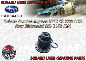 Subaru Genuine Impreza WRX STI GRB OEM Rear Differential LSD R180 JDM - Picture 1 of 11