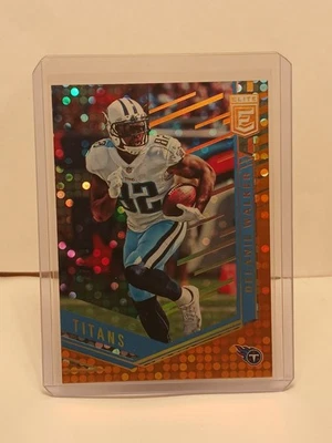 2018 Donruss Elite DELANIE WALKER ORANGE /49 Tennessee Titans #54 - Image 1 of 4