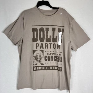 Dolly Parton Live In Concert Men's T-Shirt - New With Tags - Picture 1 of 5