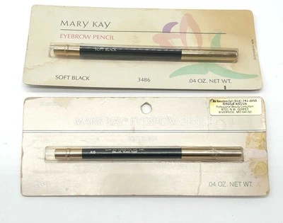 Mary Kay Eyebrow Pencil Light Brown Vintage Discontinued NEW 2047 Wooden Sealed - Image 1 of 2