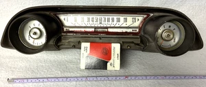 63-64 FORD GALAXIE INSTRUMENT PANEL,GUAGE CLUSTER,DASH,C3AF-10841-AW,HOUSING,OEM - Picture 1 of 13