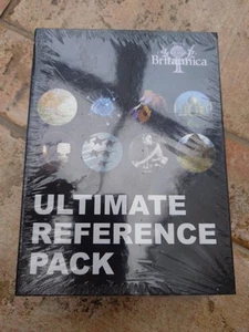 Encyclopedia Britannica Ultimate Reference Pack 8 CD/CDROM Pack *New Sealed* - Photo 1/6