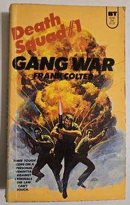Death Squad #1 Gang War by Frank Colter Vintage Paperback Action 1975 - Foto 1 di 4
