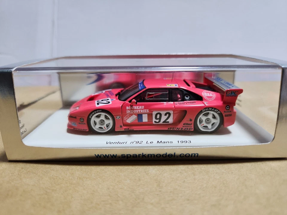 SPARK S2256  VENTURI  #92  LE MANS  1993  1/43 - Image 1 of 4