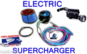 Chevy Eléctrico Turbo Turbonator Ss Aire Admisión Supercharger Ventilador - De - Picture 1 of 7