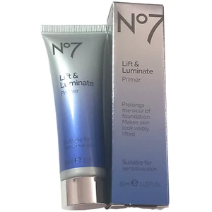 Boots No7 Lift and Luminate Triple Action Primer Sensitive Skin - Picture 1 of 24