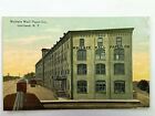 Pocztówka vintage 1910's Wallace Wall Paper Co. Cortland NY Nowy Jork