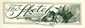 1895 THE SKETCH Magazine ADA REEVE Kate Cutler NANNIE CRADDOCK Music Hall (7310 - Picture 1 of 1