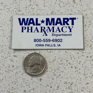 Walmart Pharmacy Dept Iowa Falls Iowa dünner Kühlschrankmagnet #45844 - Bild 1 von 2