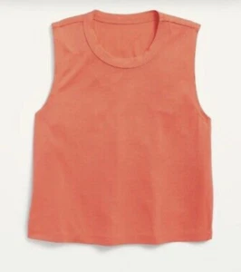 Old Navy Kids Girl Size Large (10-12) Ultra Lite Cropped Tank Top .. NWT .. $15 - Picture 1 of 2