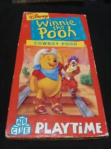 Winnie the Pooh - Puuh Playtime - Cowboy Puuh (VHS, 1994) gebraucht - Bild 1 von 3
